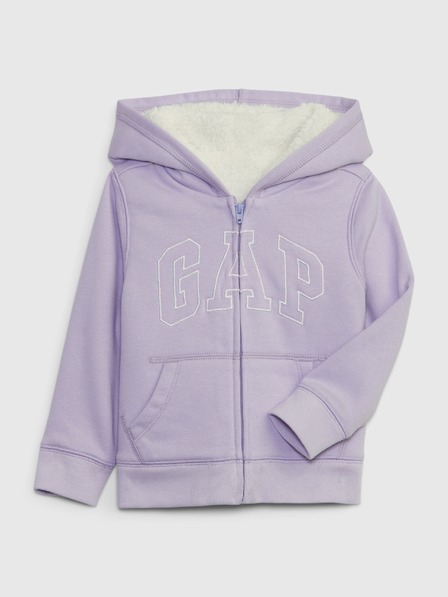 GAP Baby gefüttertes Sweatshirt mit Logo GAP