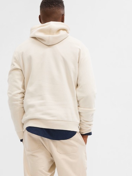 GAP Sweatjacke mit Logo und Fleece GAP