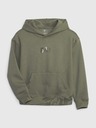 GAP Jungen-Sweatshirt mit Logo und Fleece GAP