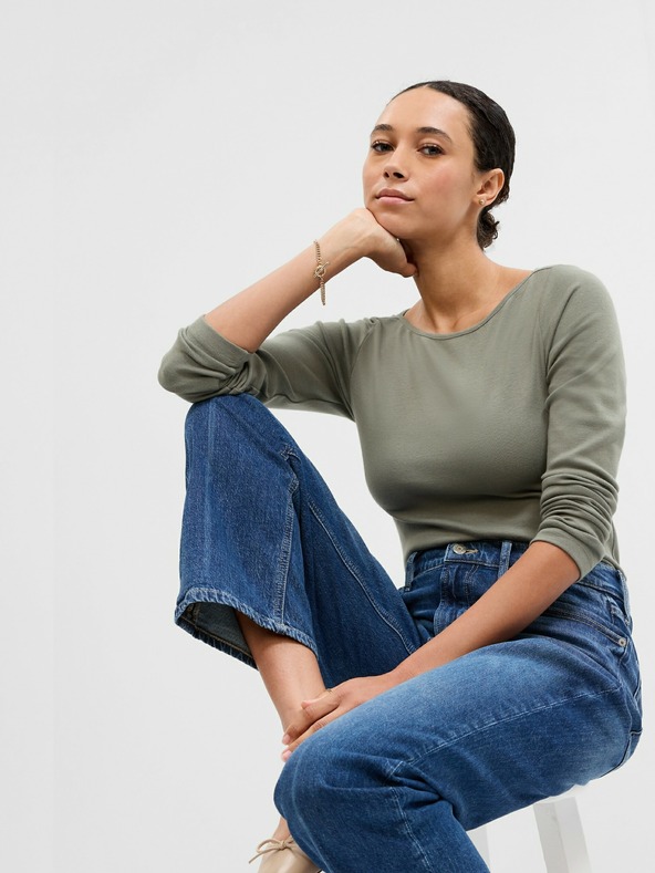 GAP T-Shirt mit langen Ärmeln GAP