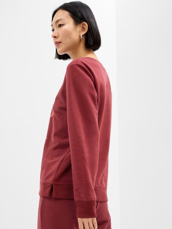 GAP Sweatshirt mit metallischem Logo GAP