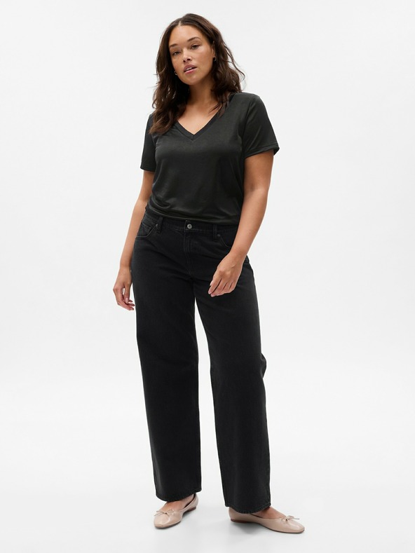 GAP T-Shirt mit V-Ausschnitt GAP