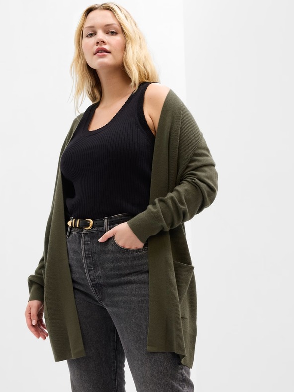 GAP Lange Strickjacke GAP