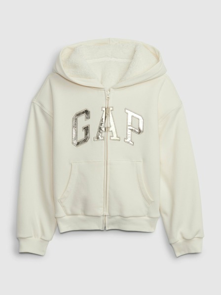 GAP Kinder-Sweatshirt mit Sherpa-Logo GAP