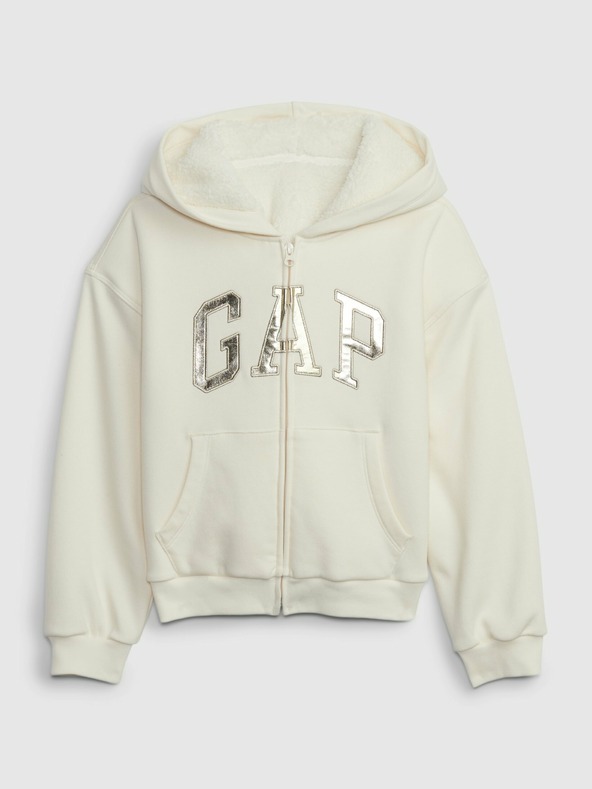GAP Kinder-Sweatshirt mit Sherpa-Logo GAP