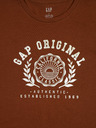 GAP T-Shirt mit metallischem Logo GAP
