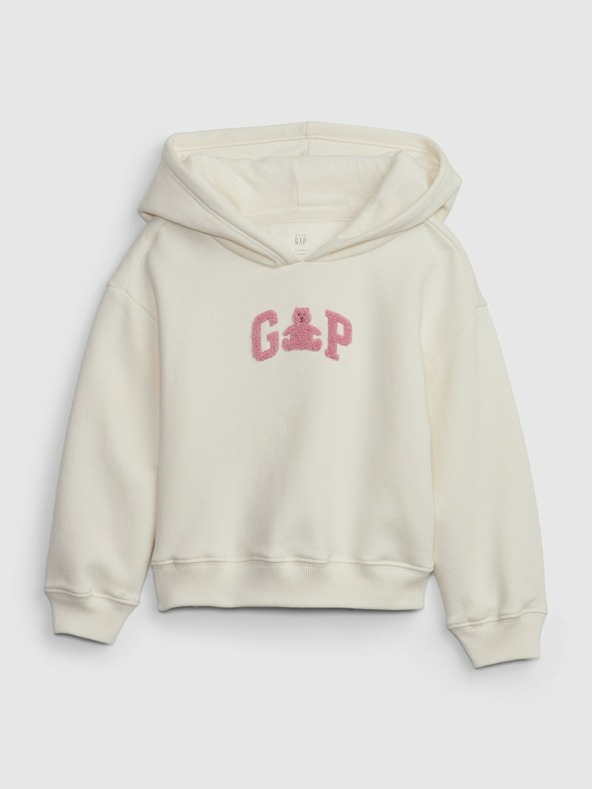 GAP Baby Sweatshirt mit Logo und Kapuze