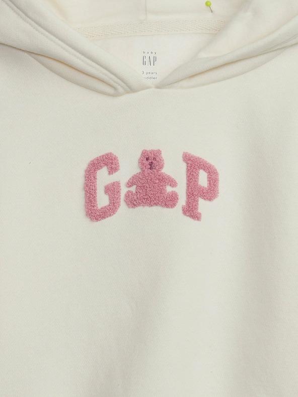 GAP Baby Sweatshirt mit Logo und Kapuze