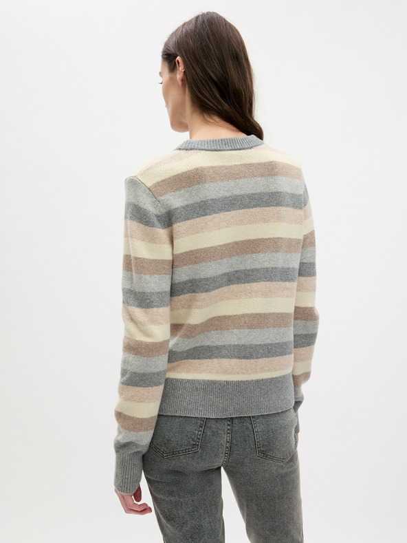 GAP Gestreifter Strickpullover CashSoft GAP