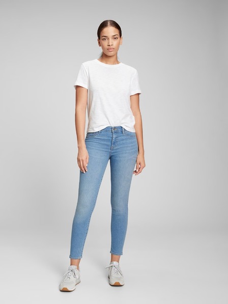 GAP Mid Rise Favorite Crop Jeggings-Jeans GAP