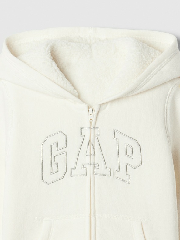 GAP Baby Sherpa-Sweatshirt Logo GAP