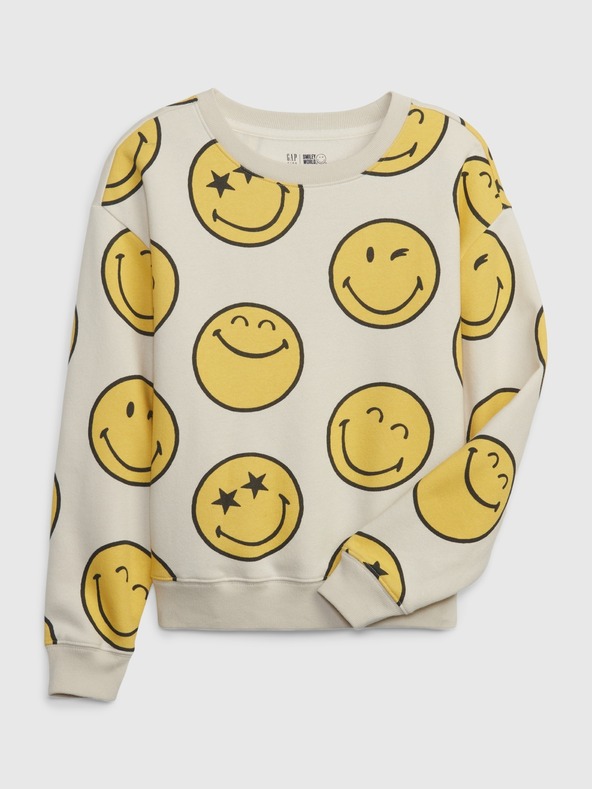 GAP Kinder-Sweatshirt Gap × SmileyWorld® GAP