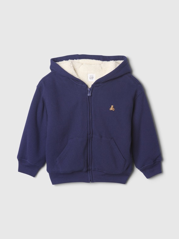 GAP Baby gefüttertes Sherpa-Sweatshirt GAP