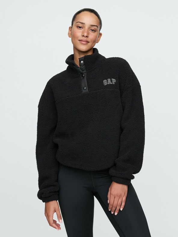 GAP Oversize-Sherpa-Sweatshirt GAP