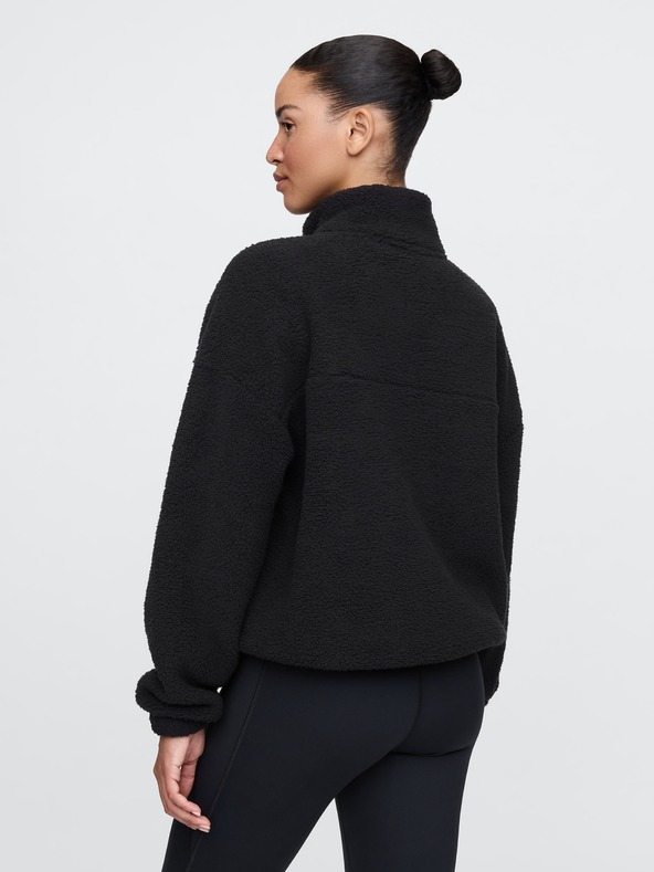 GAP Oversize-Sherpa-Sweatshirt GAP