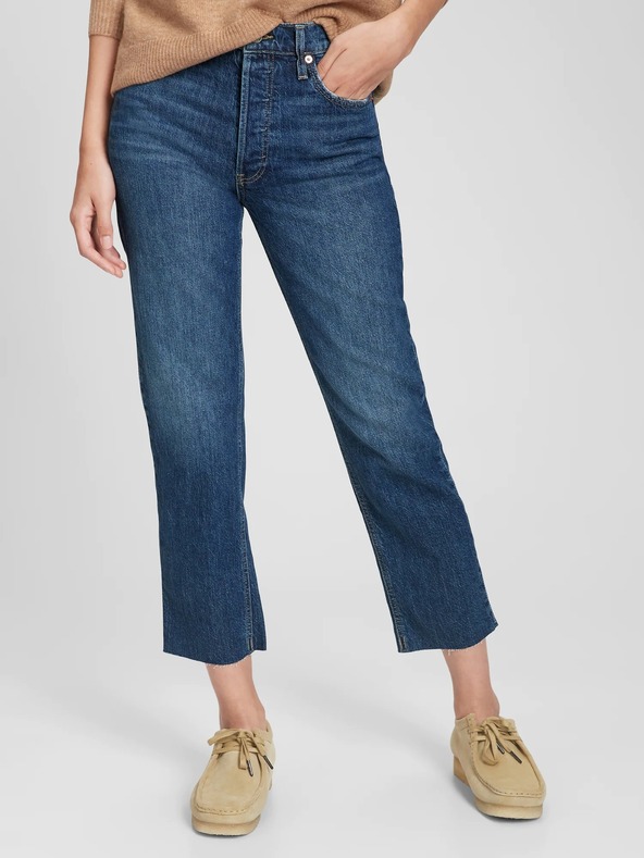 GAP Straight High Rise Cheeky Jeans GAP