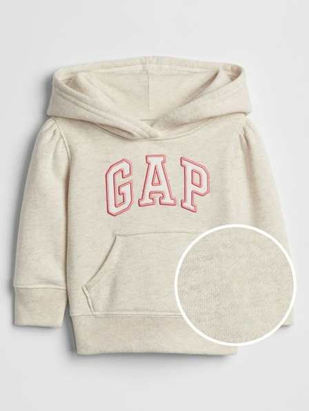 GAP Baby Fleece-Sweatshirt mit Logo GAP