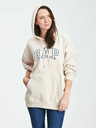 GAP Längere Logo Sweatjacke GAP