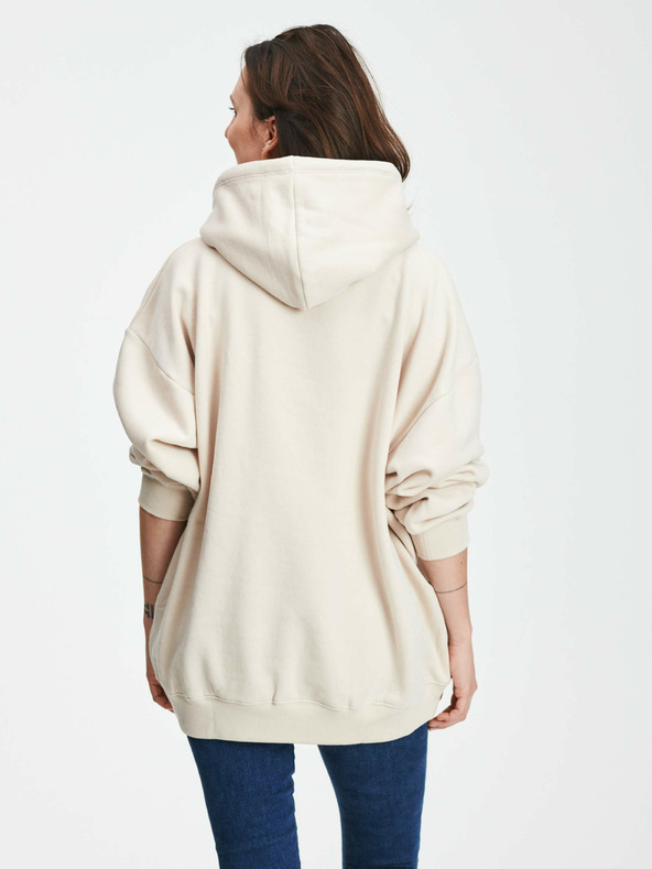 GAP Längere Logo Sweatjacke GAP