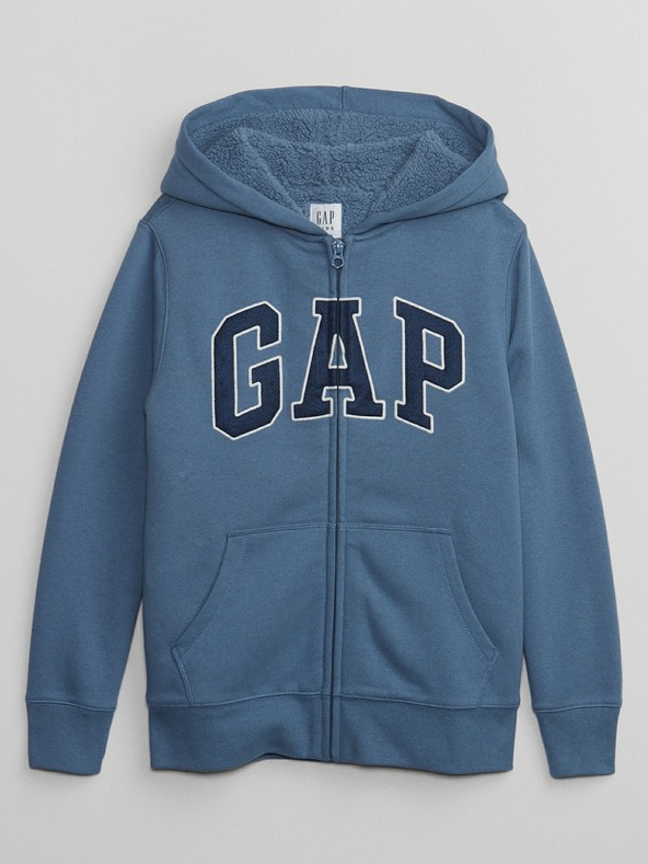 GAP Isoliertes Kinder-Sweatjacke mit Logo GAP