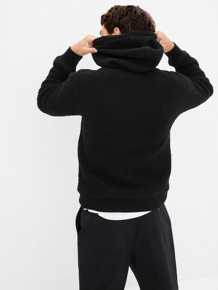 GAP Sherpa Sweatjacke mit Logo GAP