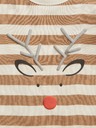 GAP Baby Gestreifter Schlafanzug mit Rentier GAP