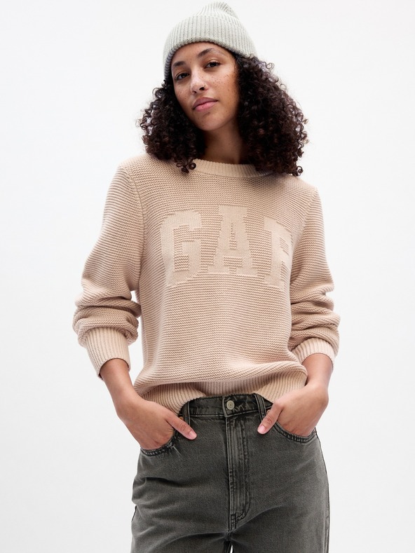GAP Strickpullover mit GAP Logo