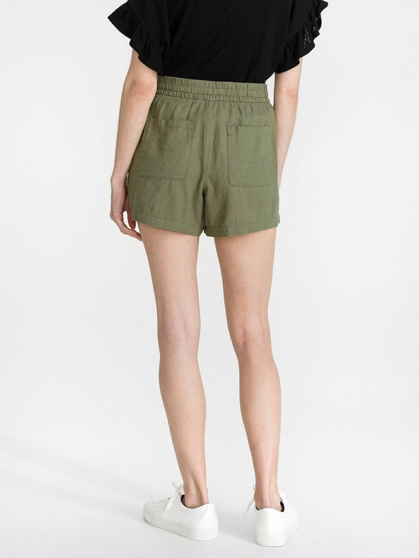 GAP Leinen Shorts mit elastischem Bund Utility GAP