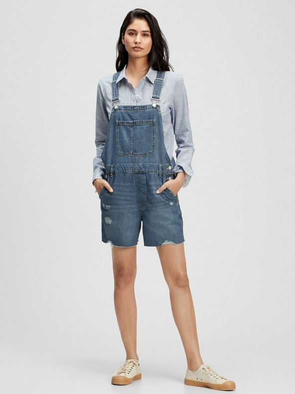 GAP Jeans-Shorts mit Schnürung GAP