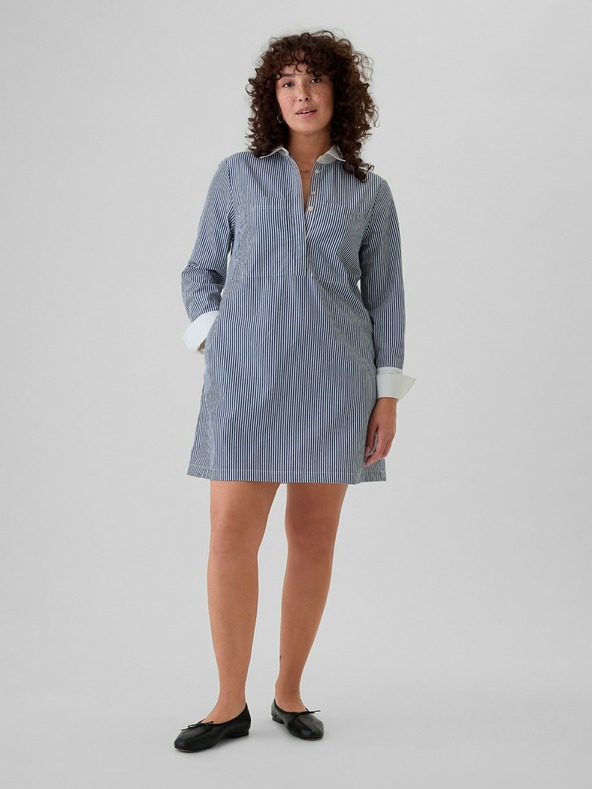 GAP Gestreiftes Hemd-Minikleid GAP
