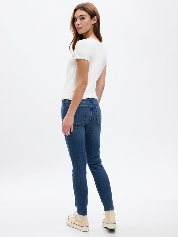 GAP Mid Rise Favorite Ankle Jeggings-Jeans GAP