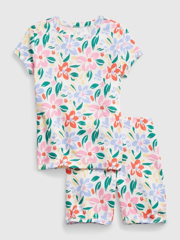 GAP Kurzer Pyjama für Kinder Floral GAP