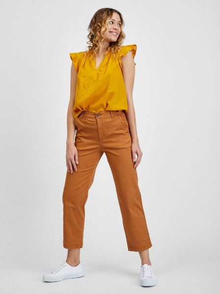 GAP Hose khaki girlfriend high rise GAP