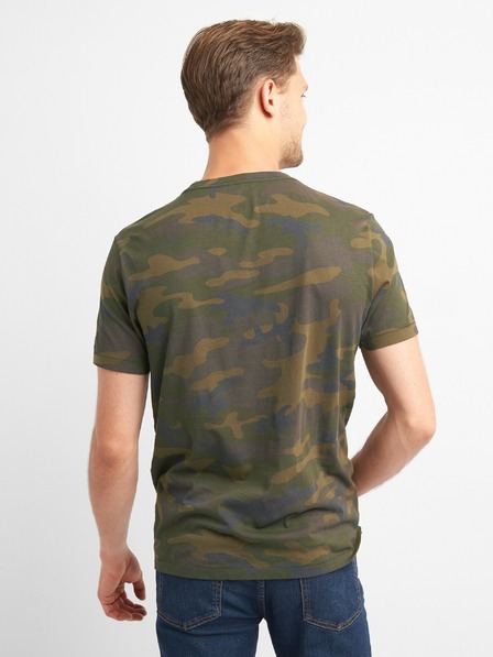 GAP T-Shirt GAP Logo Camo Print