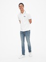 GAP Polo-Shirt GAP Logo Pique Stretch