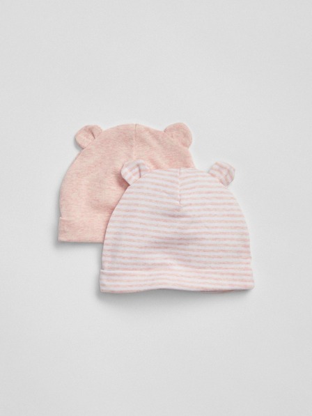 GAP Baby Mütze Bär, 2 Stück GAP