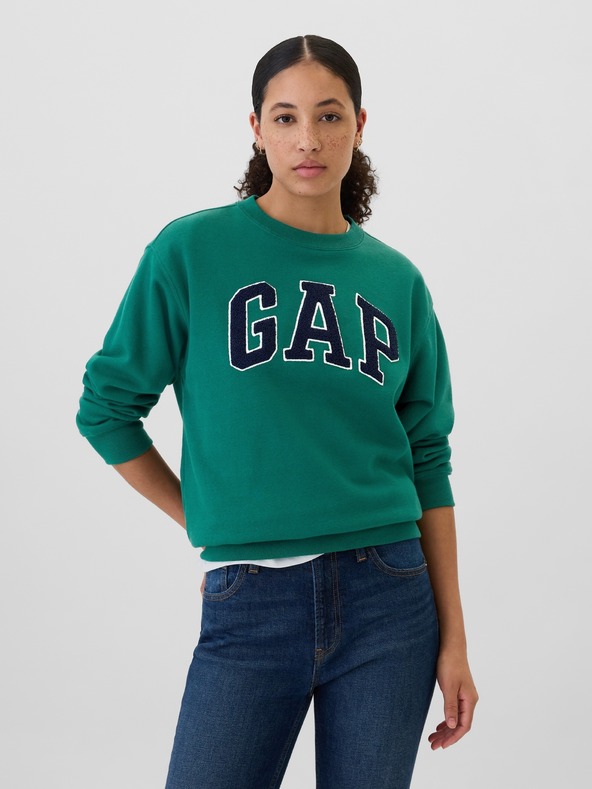 GAP Damen Oversize-Sweatshirt mit Logo GAP