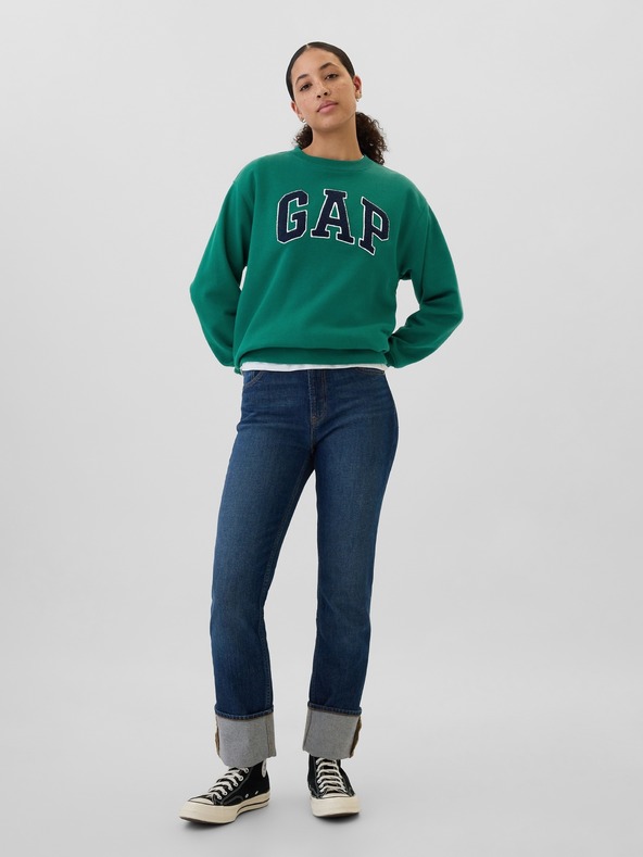 GAP Damen Oversize-Sweatshirt mit Logo GAP