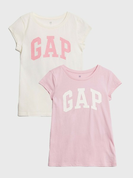 GAP Kinder T-Shirts GAP Logo, 2 Stück
