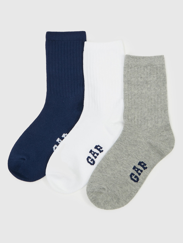 GAP Kinder Basketball-Socken, 3 Paar GAP