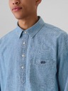 GAP Chambray-Hemd mit Logo GAP