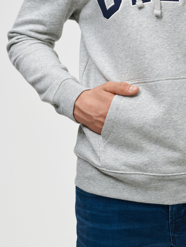 GAP Herren Sweatshirt mit Logo und Fleece GAP