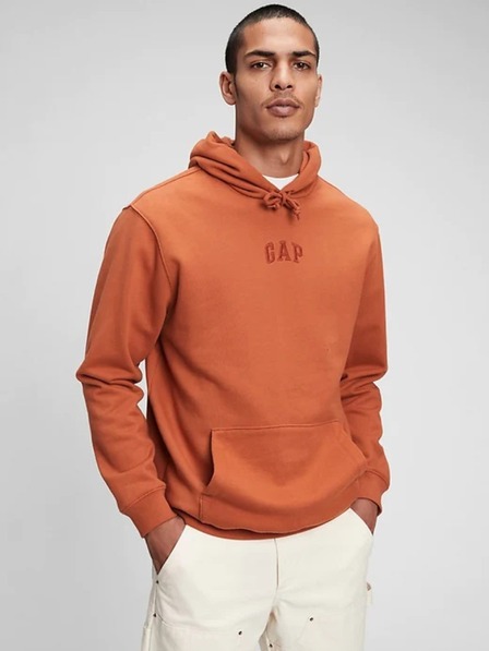 GAP Herren Sweatshirt mit Logo und Fleece GAP