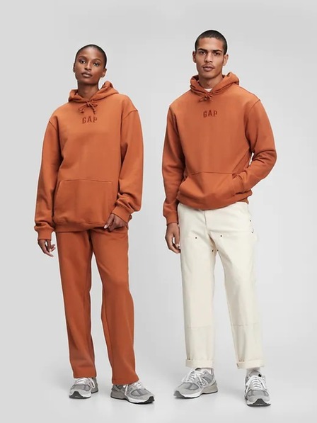 GAP Herren Sweatshirt mit Logo und Fleece GAP