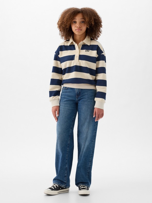 GAP Kinder sweatshirt mit Kragen GAP