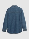 GAP Kinder-Denim-Hemdjacke im Oversize-Stil GAP