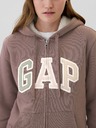 GAP Sherpa-Sweatshirt mit Logo GAP