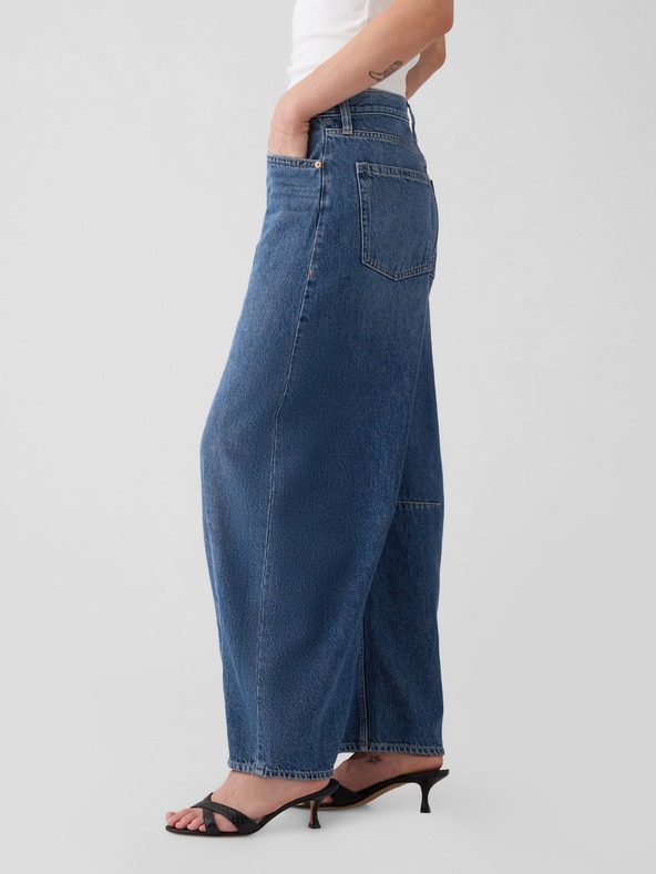 GAP Damen Jeans Mid Rise Horseshoe GAP