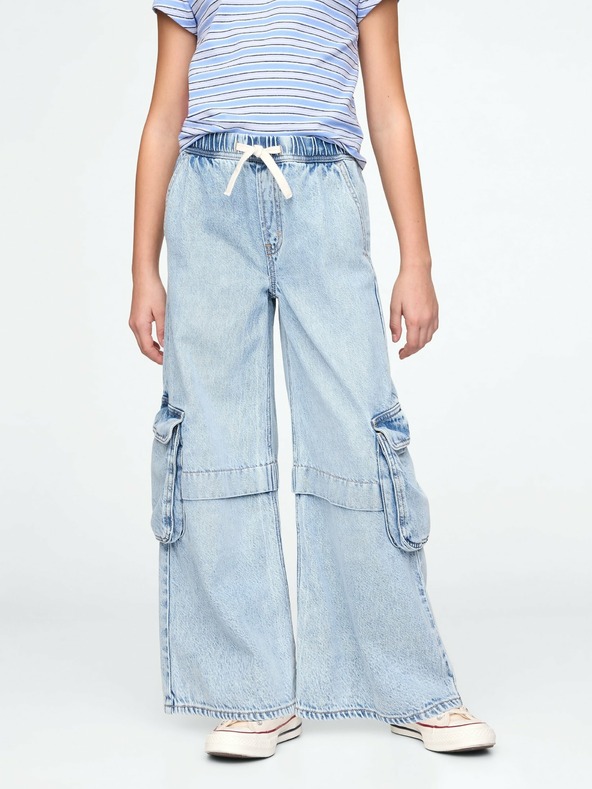 GAP Mädchen-Baggy-Cargo-Jeans UltraSoft GAP