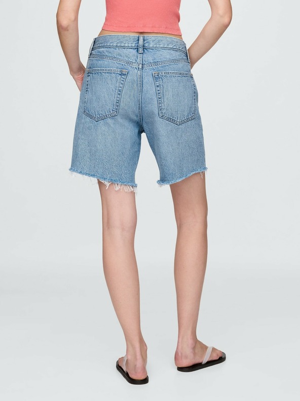 GAP Damen Jeans Bermuda Shorts 90er Loose GAP
